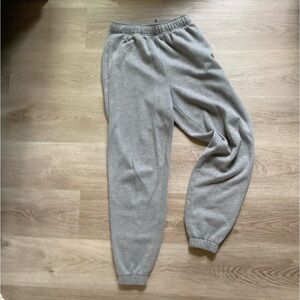 Grey sweat pants